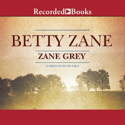 Betty Zane – omslag til lydbogen af Zane Grey