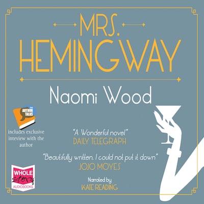 Mrs Hemingway – omslag til lydbogen af Naomi Wood