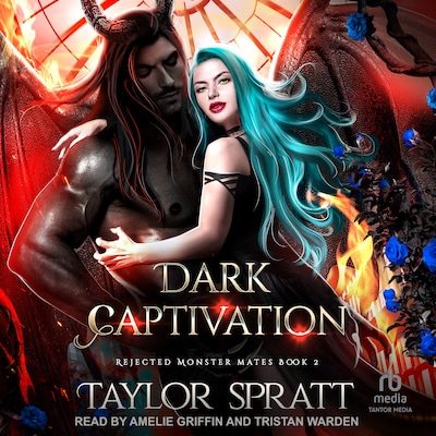 Dark Captivation – omslag til lydbogen af Taylor Spratt