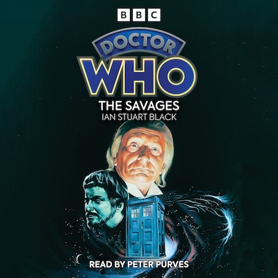 Doctor Who: The Savages – omslag til lydbogen af Ian Stuart Black