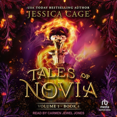 Tales of Novia, Volume 1, Book 4 – omslag til lydbogen af Jessica Cage
