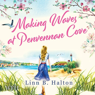 Making Waves at Penvennan Cove – omslag til lydbogen af Linn B Halton