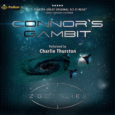 Connor's Gambit – omslag til lydbogen af Zevie Gottlieb