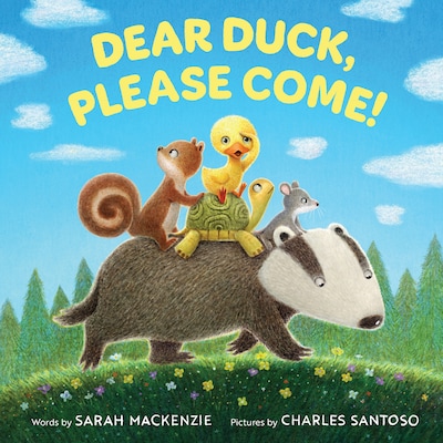 Dear Duck, Please Come! – omslag til lydbogen af Sarah Mackenzie