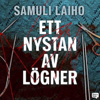 Ett nystan av lögner – omslag till ljudboken av Samuli Laiho