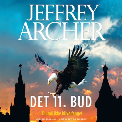 Det 11. bud – omslag til lydbogen af Jeffrey Archer