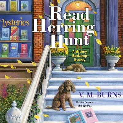 Read Herring Hunt – omslag til lydbogen af V.M. Burns