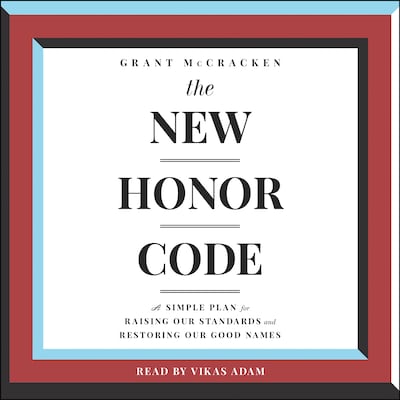 The New Honor Code – omslag til lydbogen af Grant McCracken