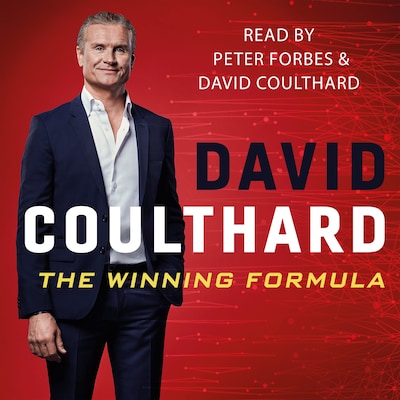 The Winning Formula – omslag till ljudboken av David Coulthard