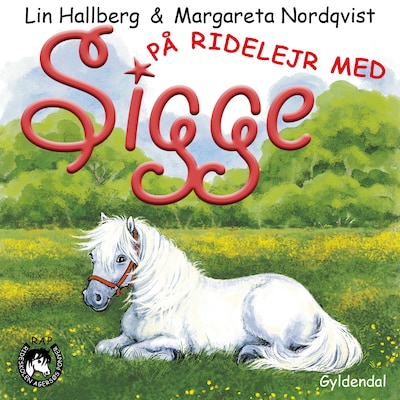 RAP-klubben 5 - På ridelejr med Sigge – omslag til lydbogen af Lin Hallberg