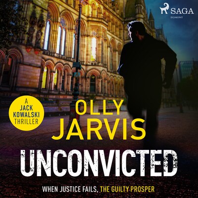 Unconvicted – omslag til lydbogen af Olly Jarvis