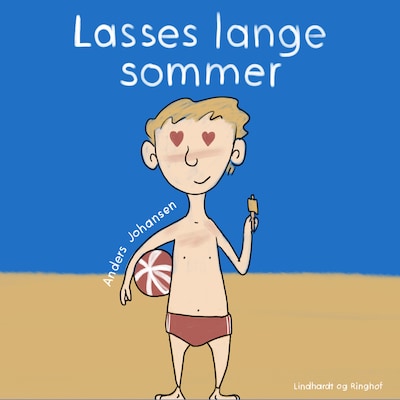 Lasses lange sommer – omslag til lydbogen af Anders Johansen