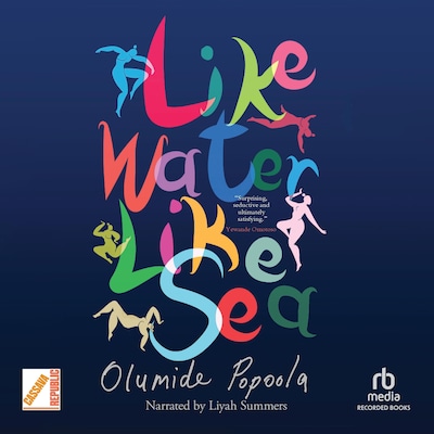 Like Water Like Sea – omslag til lydbogen af Olumide Popoola