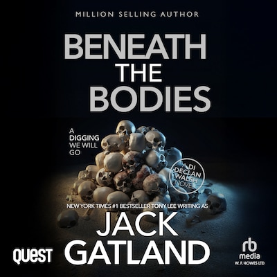 Beneath the Bodies – omslag til lydbogen af Jack Gatland