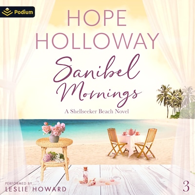 Sanibel Mornings – omslag til lydbogen af Hope Holloway