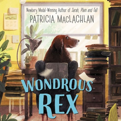 Wondrous Rex – omslag til lydbogen af Patricia MacLachlan
