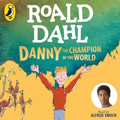Danny the Champion of the World – omslag til lydbogen af Roald Dahl