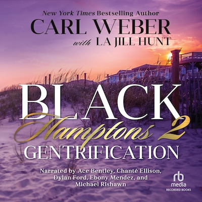 Black Hamptons 2 – omslag til lydbogen af Carl Weber, La Jill Hunt