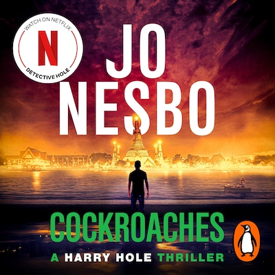 Cockroaches – omslag til lydbogen af Jo Nesbø