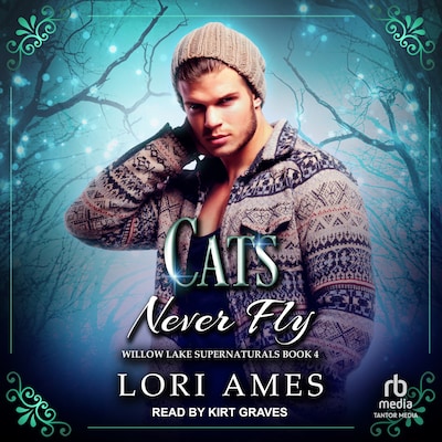 Cats Never Fly – omslag til lydbogen af Lori Ames