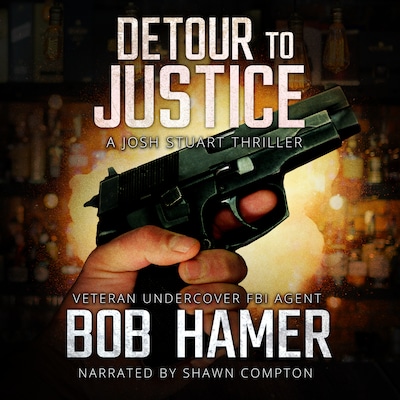 Detour to Justice – omslag til lydbogen af Bob Hamer