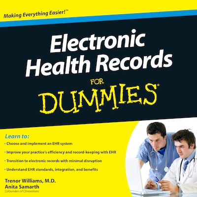 Electronic Health Records for Dummies – omslag til lydbogen af Trenor Williams, MD, Anita Samarth