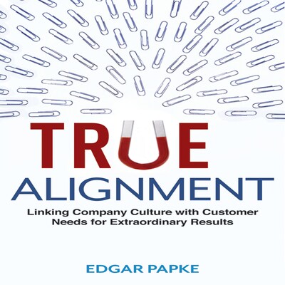 True Alignment – omslag til lydbogen af Edgar Papke