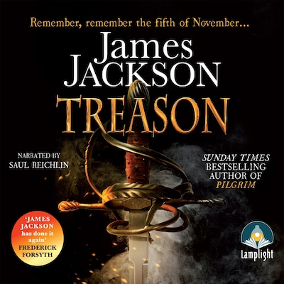 Treason – omslag til lydbogen af James Jackson