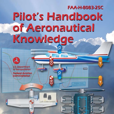 Pilot's Handbook of Aeronautical Knowledge: FAA-H-8083-25C – omslag til lydbogen af Federal Aviation Administration
