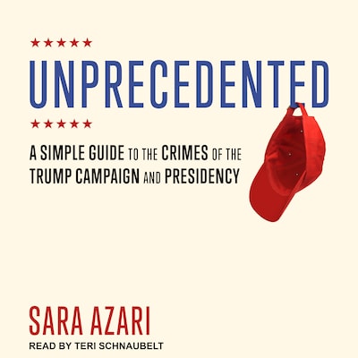 Unprecedented – omslag til lydbogen af Sara Azari