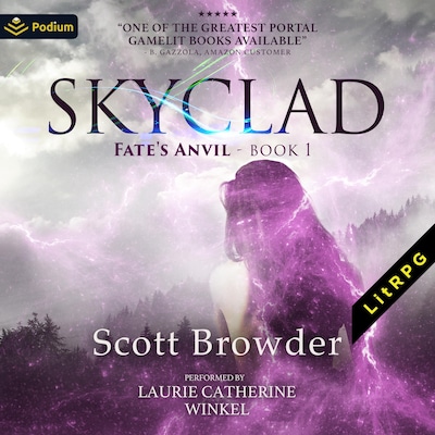 Skyclad – omslag til lydbogen af Scott Browder
