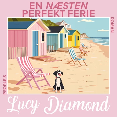 En næsten perfekt ferie – omslag til lydbogen af Lucy Diamond