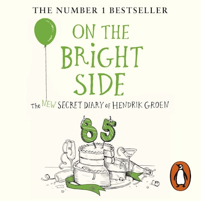 On the Bright Side – omslag til lydbogen af Hendrik Groen