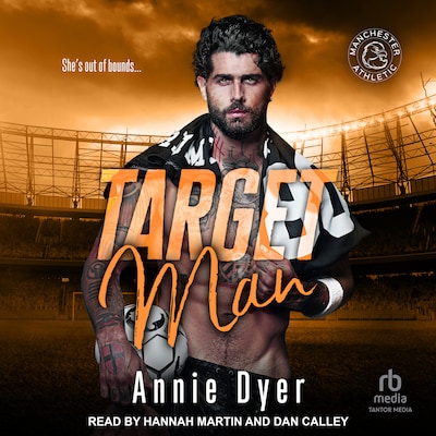 Target Man – omslag til lydbogen af Annie Dyer