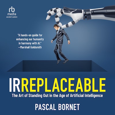 IRREPLACEABLE – omslag til lydbogen af Pascal Bornet