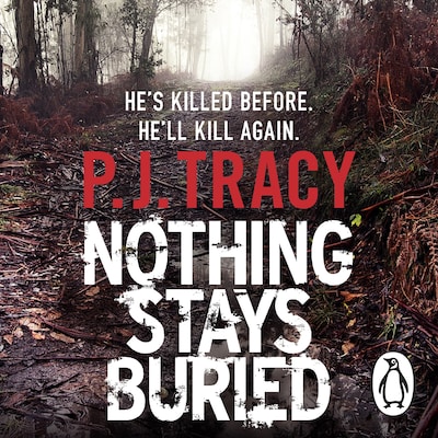 Nothing Stays Buried – omslag til lydbogen af P. J. Tracy