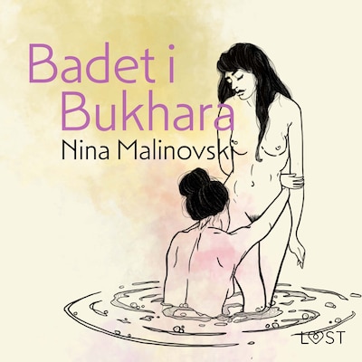 Badet i Bukhara – erotisk novelle – omslag til lydbogen af Nina Malinovski