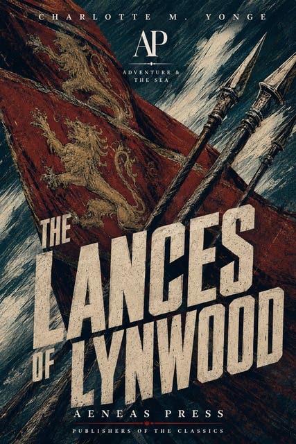 The Lances of Lynwood – omslag til lydbogen af Charlotte M Yonge