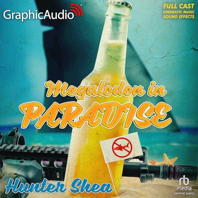 Megalodon In Paradise [Dramatized Adaptation] – omslag til lydbogen af Hunter Shea