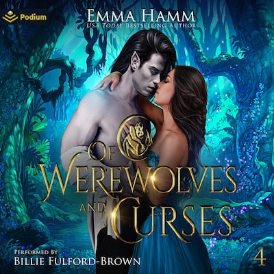 Of Werewolves and Curses – omslag til lydbogen af Emma Hamm