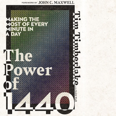 The Power of 1440 – omslag til lydbogen af Tim Timberlake