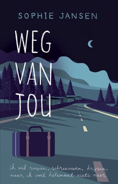 Weg van jou – omslag van het luisterboek van Sophie Jansen