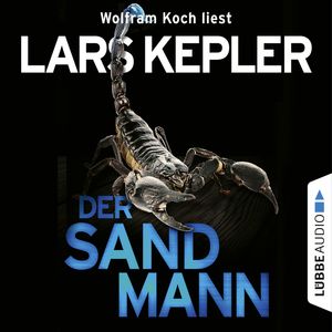 Der Sandmann – okładka audiobooka, autor Lars Kepler