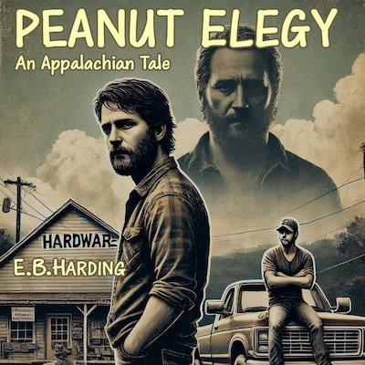 Peanut Elegy – omslag til lydbogen af E.B. Harding