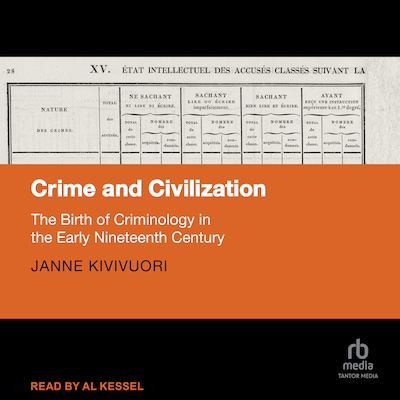 Crime and Civilization – omslag til lydbogen af Janne Kivivuori