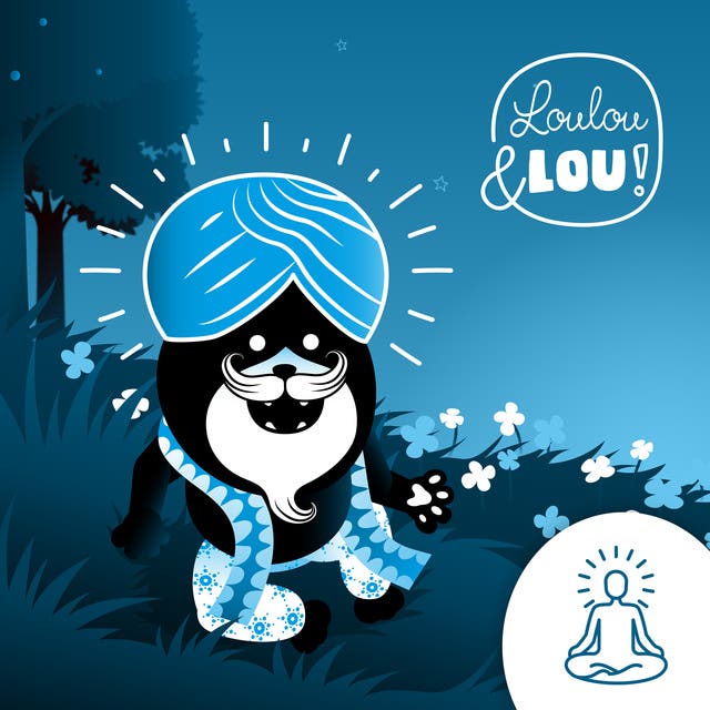 Slaap Meditatie - Check-checker-de-dubbelcheck (bedtijd ritueel) – omslag van het luisterboek van Vlaamse Luisterverhalen voor Kinderen Loulou en Lou