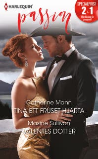Tina ett fruset hjärta / Valentes dotter – omslag till ljudboken av Catherine Mann,Maxine Sullivan