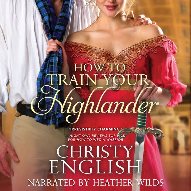 How to Train Your Highlander – omslag til lydbogen af Christy English