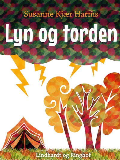 Lyn og torden – omslag til lydbogen af Susanne Kjær Harms