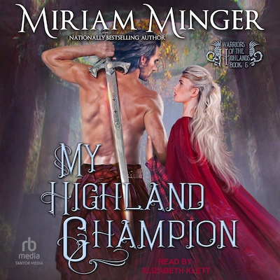 My Highland Champion – omslag til lydbogen af Miriam Minger
